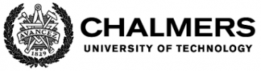 Logo CHALMERS UNIVERSITY OF TECHNOLOGY